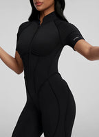 Catsuite corto negro
